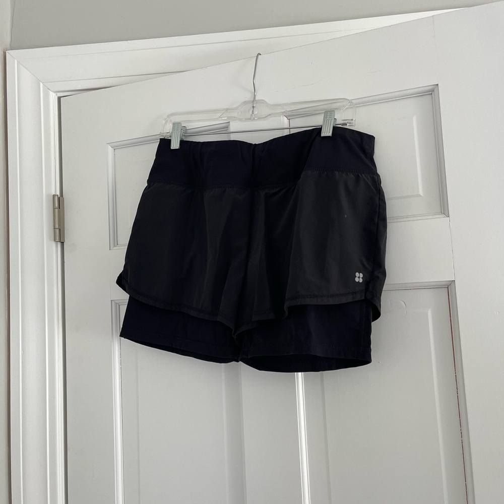 Women's Black Athletic Shorts